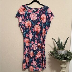 Tommy Bahama Navy Floral Dress